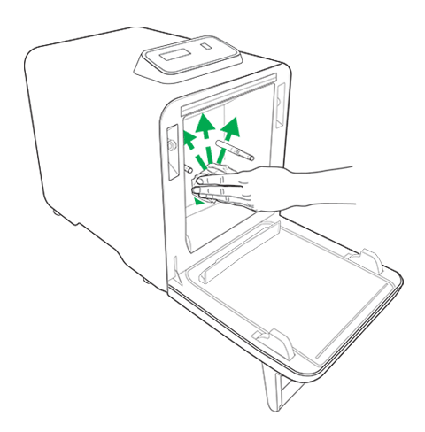 BagMixer S - 整体可查看系统 - 清洁